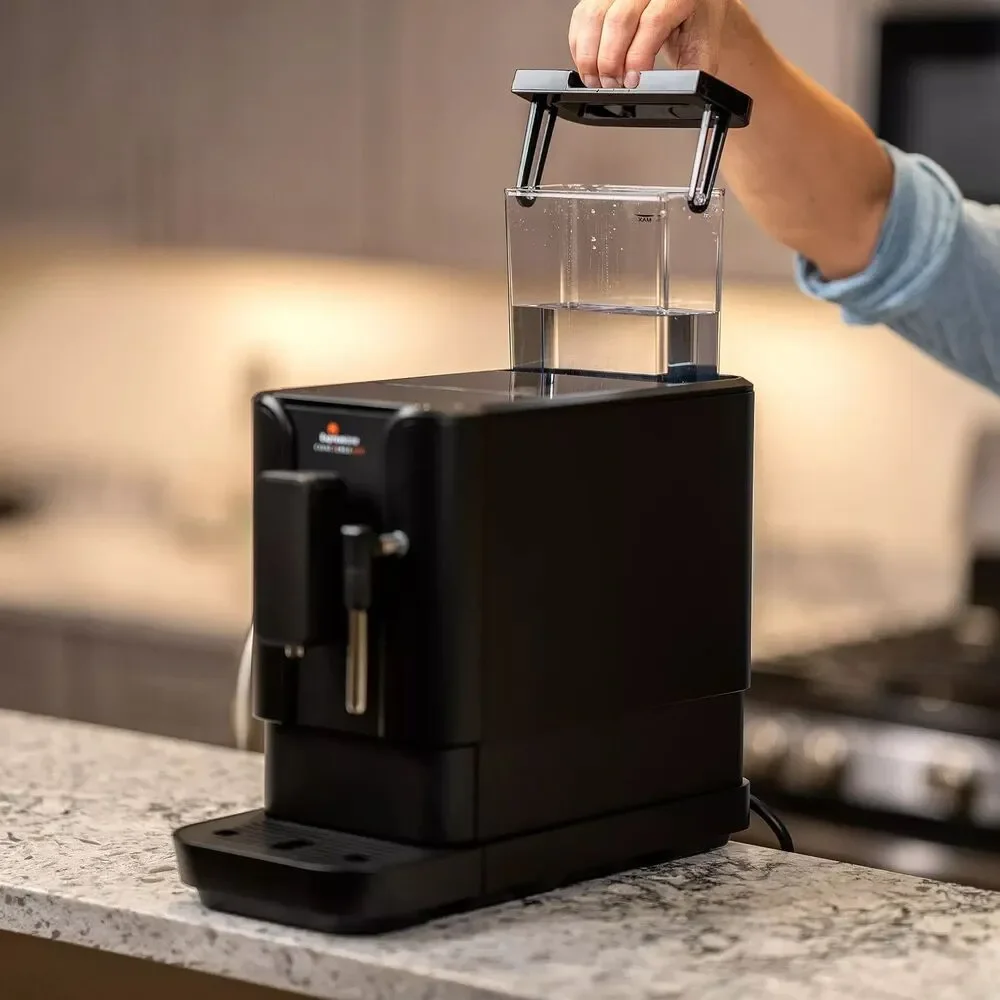 Espressione Concierge Elite Coffee Espresso Machine Infinite Black 20Bar Grinder